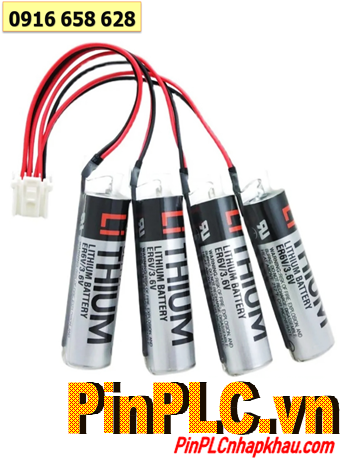 Toshiba ER6VC4; Pin nuôi nguồn ER6VC4 lithium 3.6v AA 2000mAh chính hãng _X.xứ Nhật (4viên kết lại))